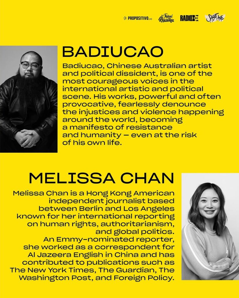 Badiucao in Sardinia